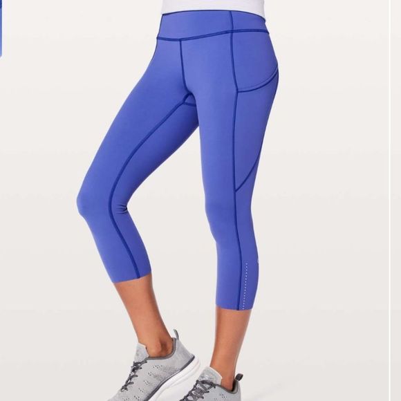 LULULEMON | Fast & Free Crop II *Nulux 19" - Picture 1 of 12